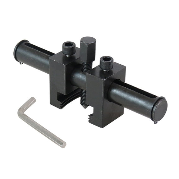 Engine Crankshaft Pulley Remover Crankshaft Pulley Removal Puller Tool with Wrench Adjustable Pulley Removal Tool