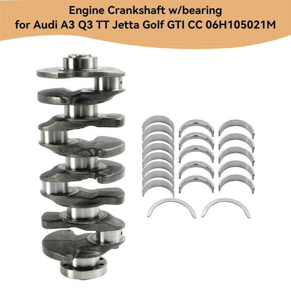 Engine Crankshaft w/bearing for Audi A3 Q3 TT Jetta Golf GTI CC 06H105021M