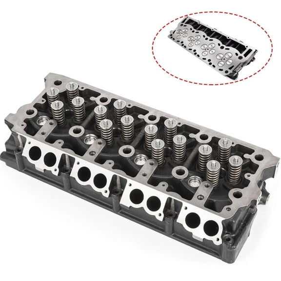 Engine Cylinder Head Assembly For Ford F-250 F-350 F-450 F-550 Super Duty 6.4L V8 Diesel 2008-2010 1832135M2