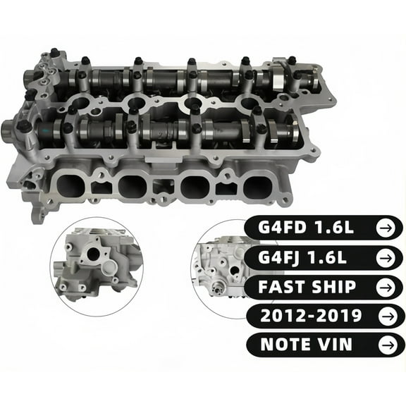 Engine Cylinder Head Assembly For Hyundai Accent Sonata Tucson Kia Soul Optima G4FJ G4FD 1.6L 2012-2019