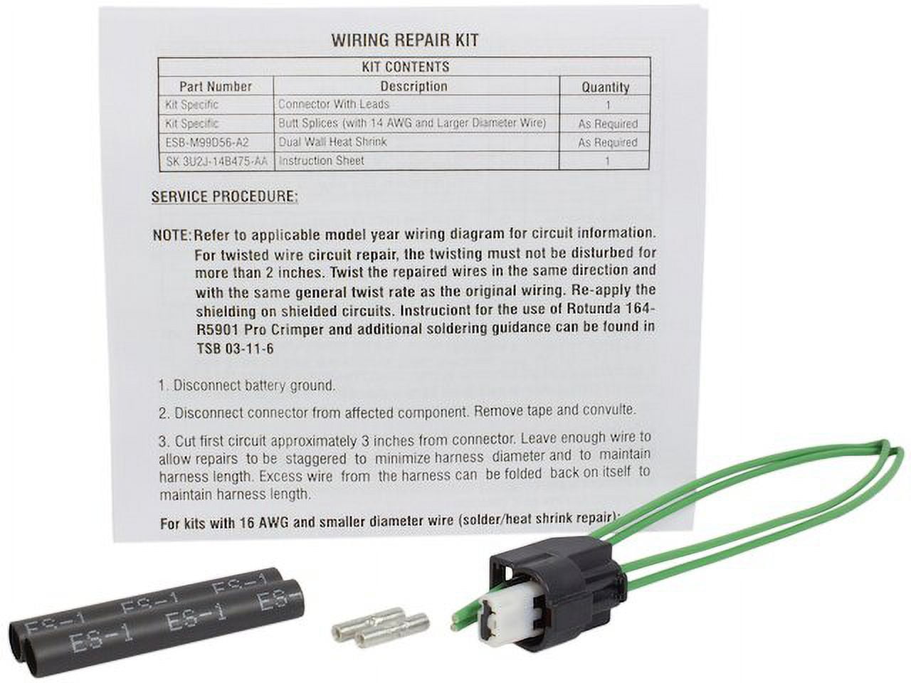 Engine Cylinder Head Temperature Sensor Connector Compatible with