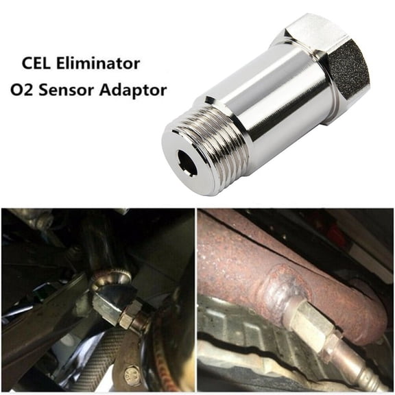 Engine Dimmer Oxygen Sensor Connector Screw - M18*1.5, 1.77 Inches, Galvanized Steel Replacement(S137)