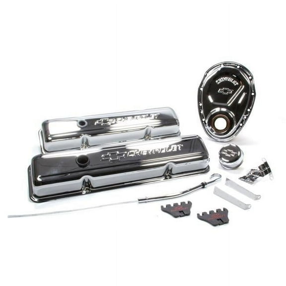 Engine Dress-Up Kit for Small Block Chevy, Chrome