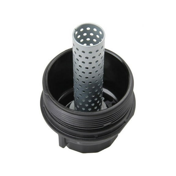 Engine Filter Housing Cover - Compatible with 2007 - 2017 Toyota Tundra (From 1/2007) with Cooler, with Tow Package 2008 2009 2010 2011 2012 2013 2014 2015 2016