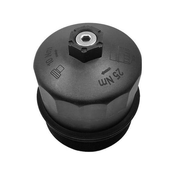Engine Filter Housing Cover - Compatible with 2006 - 2007 BMW 650i 4.8L V8