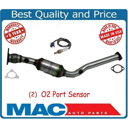 Engine Flex Pipe Catalytic Converter 05-07 2.2L 2.4L Cobalt Gaskets O2 Sensor