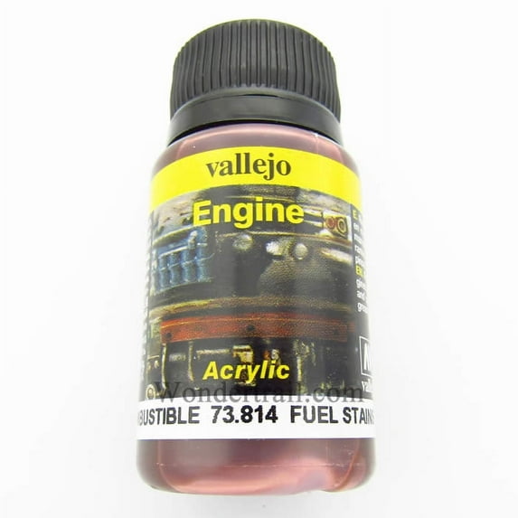 Engine Fuel Stains 40ml Bottle Acrylic Weathering Effects Vallejo