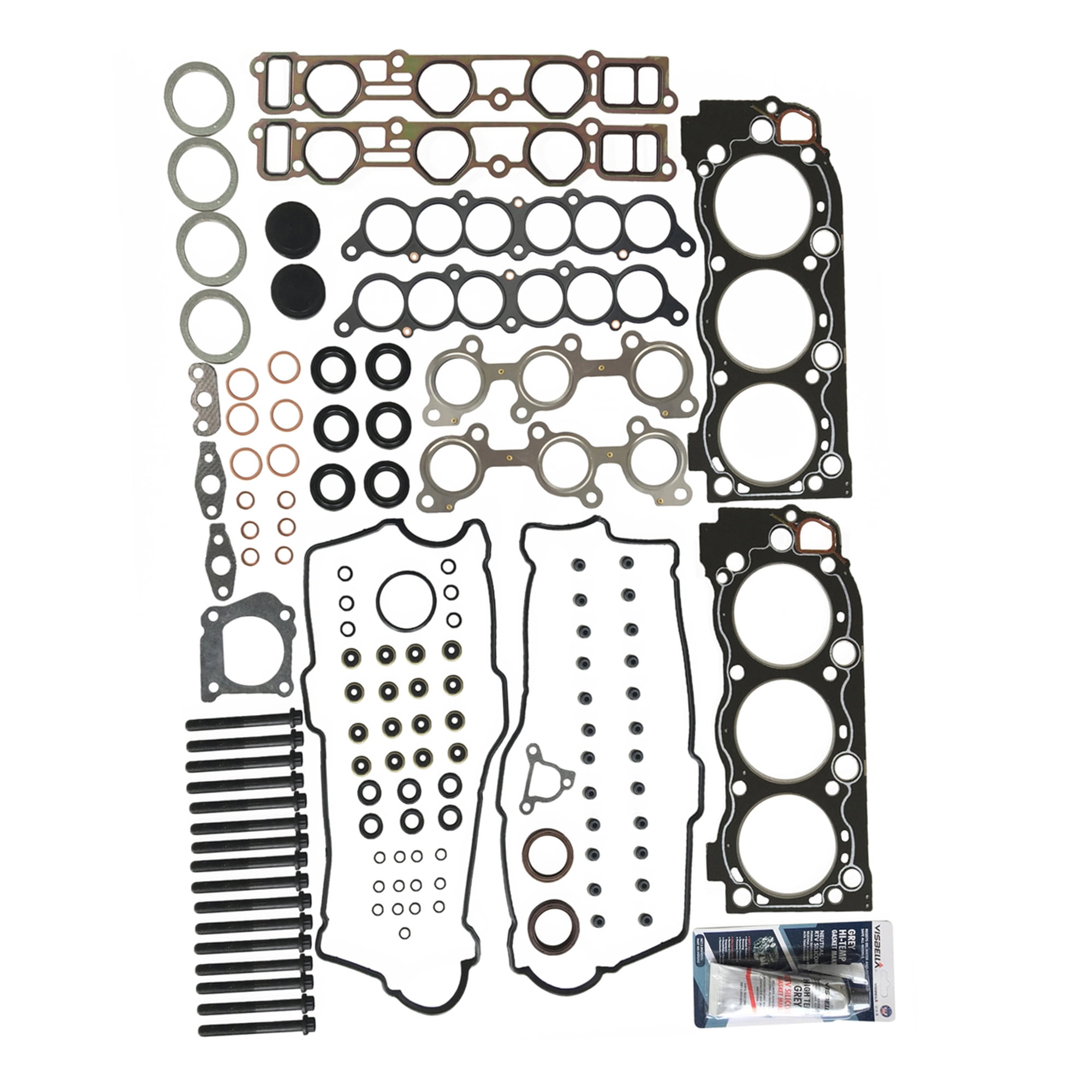 Head Gasket Set For Toyota 4Runner, Tacoma, Tundra 4.0L 1GR-FE (2003-2006) - Complete MLS Gasket Kit With Seals