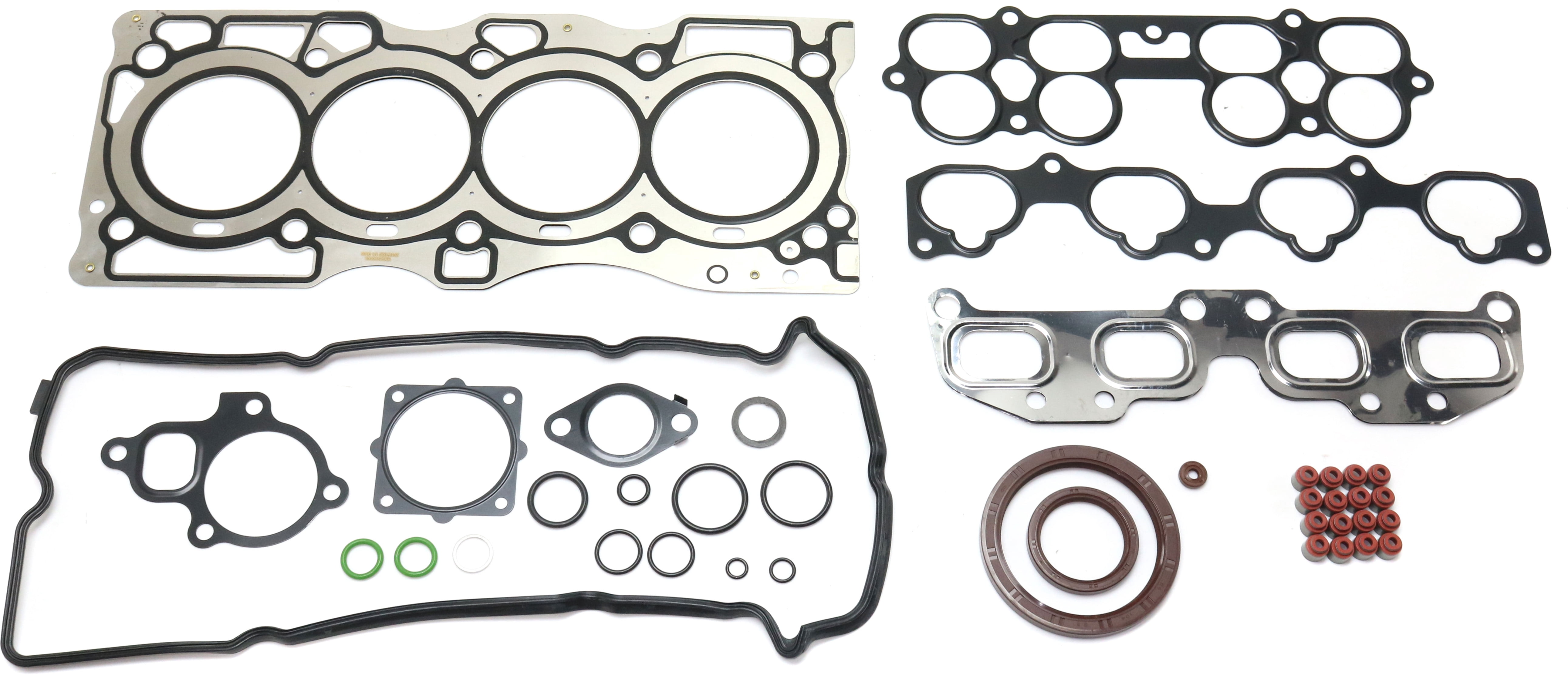 Engine Gasket Set Compatible with 2002-2006 Nissan Altima 2002-2006 Nissan Sentra 4Cyl 2.5L Set