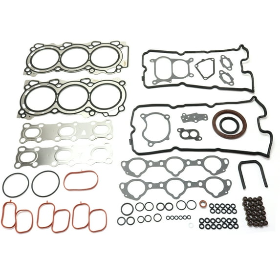 Engine Gasket Set Compatible with 2005-2019 Nissan Frontier Engine Designation: VQ40DE, DOHC, 24 Valves