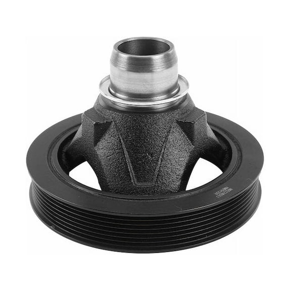 Engine Harmonic Balancer 1 - Compatible with 2003 - 2008 Dodge Ram 2500 5.7L V8 - Autopart Premium