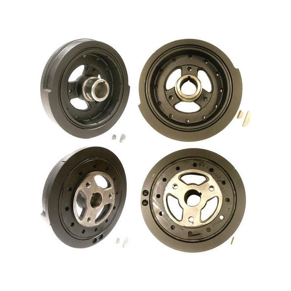 Engine Harmonic Balancer - Compatible with 1975 - 1979 Chevy K5 Blazer 6.6L V8 1976 1977 1978