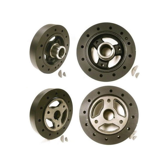 Engine Harmonic Balancer - Compatible with 1976 - 1979 Chevy Monza 5.0L V8 1977 1978
