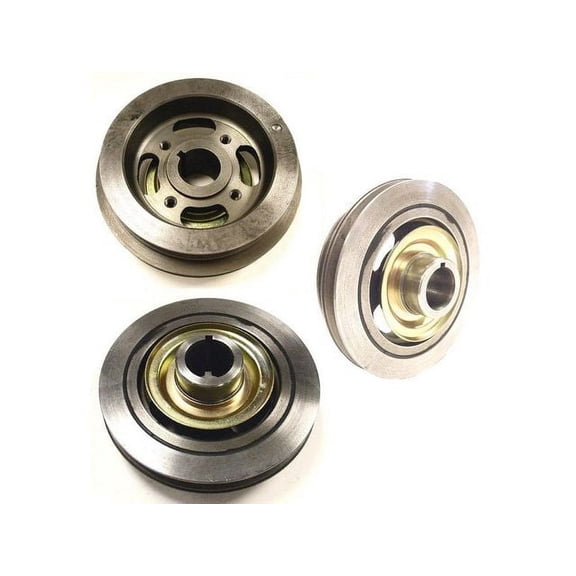 Engine Harmonic Balancer - Compatible with 1978 - 1980 Toyota Corona 2.2L 4-Cylinder 20R VIN R 1979