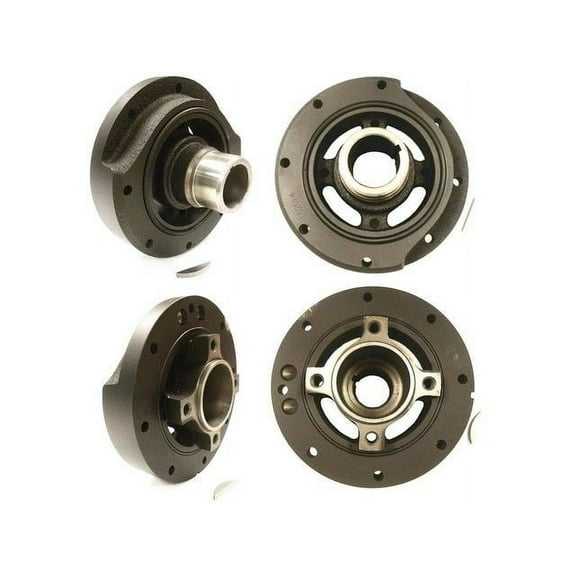 Engine Harmonic Balancer - Compatible with 1982 - 1983 Ford E-100 Econoline Club Wagon 5.0L V8 VIN F 16-Valve CARB Naturally Aspirated OHV Gas