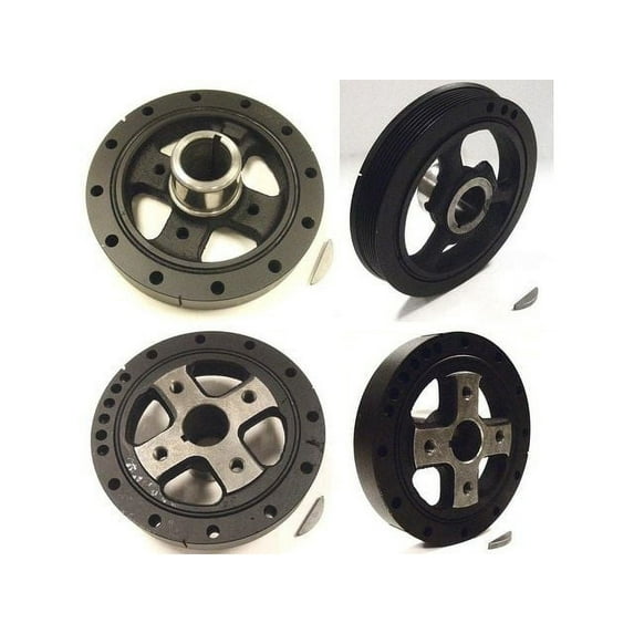 Engine Harmonic Balancer - Compatible with 1986 Jeep Comanche 2.8L V6