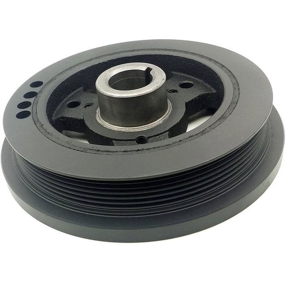 Engine Harmonic Balancer - Compatible with 1987 - 2001 Jeep Cherokee 4.0L 6-Cylinder 1988 1989 1990 1991 1992 1993 1994 1995 1996 1997 1998 1999 2000