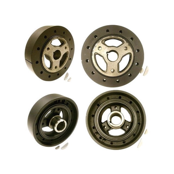 Engine Harmonic Balancer - Compatible with 1987 Chevy V10 5.0L V8