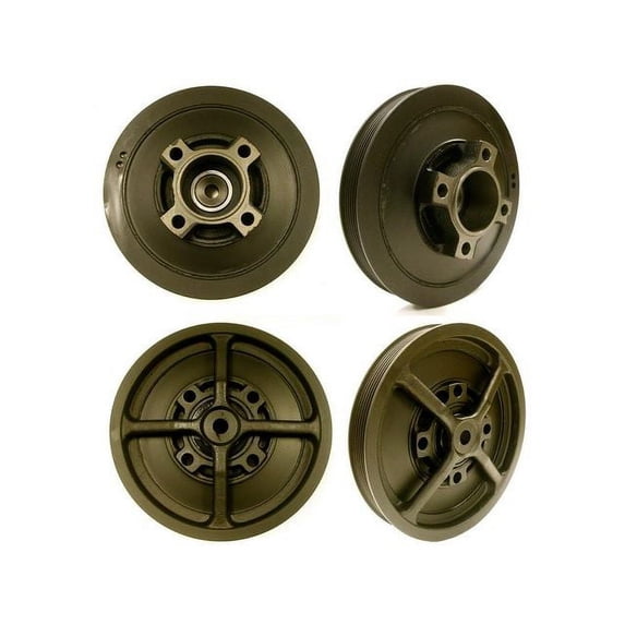 Engine Harmonic Balancer - Compatible with 1988 - 2000 GMC K3500 1989 1990 1991 1992 1993 1994 1995 1996 1997 1998 1999