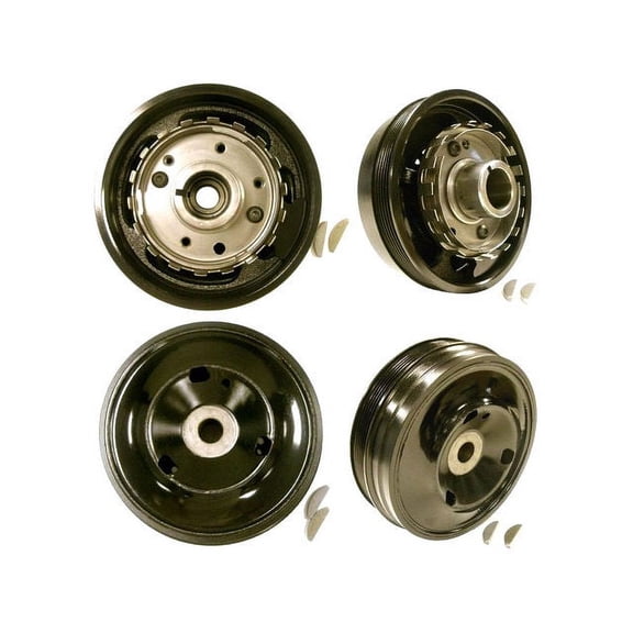 Engine Harmonic Balancer - Compatible with 1991 - 1992 Buick LeSabre 3.8L V6