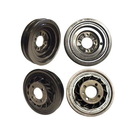 Engine Harmonic Balancer - Compatible with 1993 - 1995 Hyundai Elantra 1.8L 4-Cylinder 1994