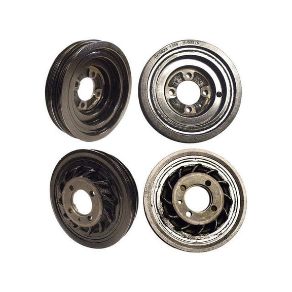 Engine Harmonic Balancer - Compatible with 1993 - 1996 Eagle Summit 2.4L 4-Cylinder 1994 1995