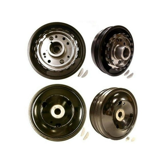 Engine Harmonic Balancer - Compatible with 1995 Pontiac Trans Sport 3.8L V6