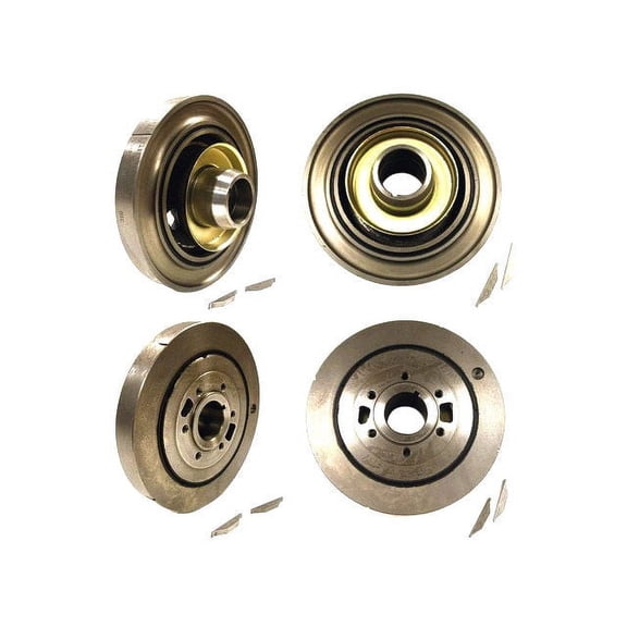 Engine Harmonic Balancer - Compatible with 1999 - 2003 Dodge Ram 3500 Van 2000 2001 2002
