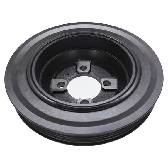 Engine Harmonic Balancer - Compatible with 2001 - 2004 Hyundai Santa Fe 2.4L 4-Cylinder 2002 2003
