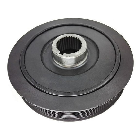 Engine Harmonic Balancer - Compatible with 2002 - 2005 Honda Civic 2.0L 4-Cylinder 2003 2004