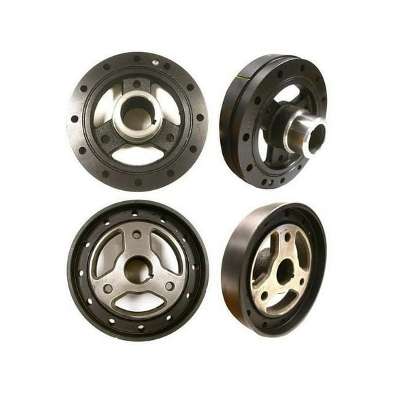 Engine Harmonic Balancer - Compatible with 2007 Chevy Silverado 1500 Classic 4.3L V6 LU3 VIN X Vortec 12-Valve FI Naturally Aspirated OHV Gas