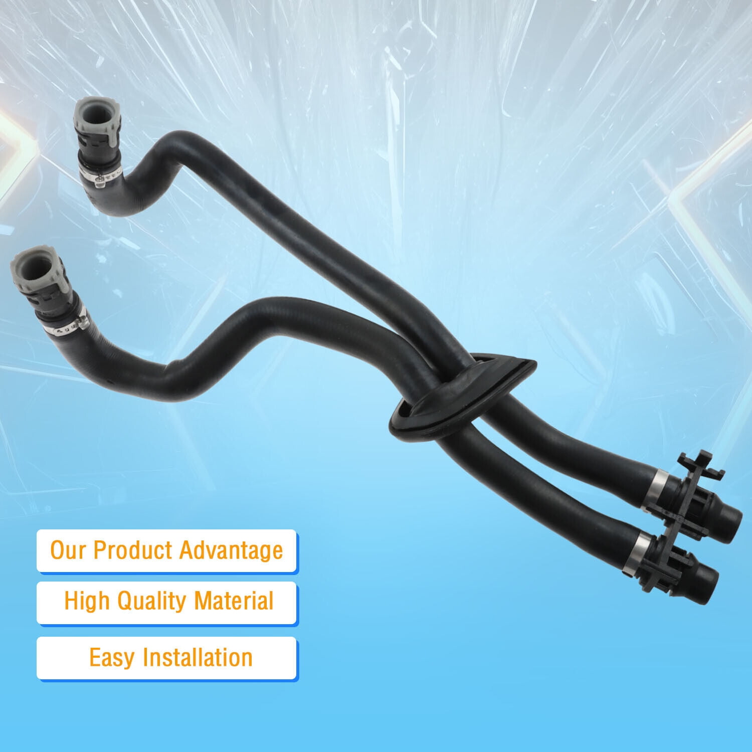 Engine Heater Water Hose for Land Rover Range Rover Evoque LR2 LR019276 ...