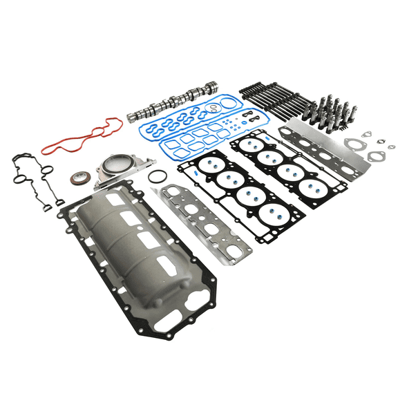 Engine Hemi MDS Lifter Camshaft Kit Head Gasket Bolts Set For 2009-2015 Dodge Challenger Charger Jeep Grand Cherokee 5.7L V8