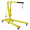 Engine Hoist with Lever, 2 Ton Folding Cherry Picker Shop Crane Hoist