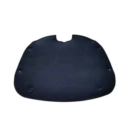 Engine Hood Insulation Pad With Buckle For Tesla Model3, Fireproof Heat Sound Deadener Mat, Waterproof Thermal Barrier, Black-Tesla Model 3-black