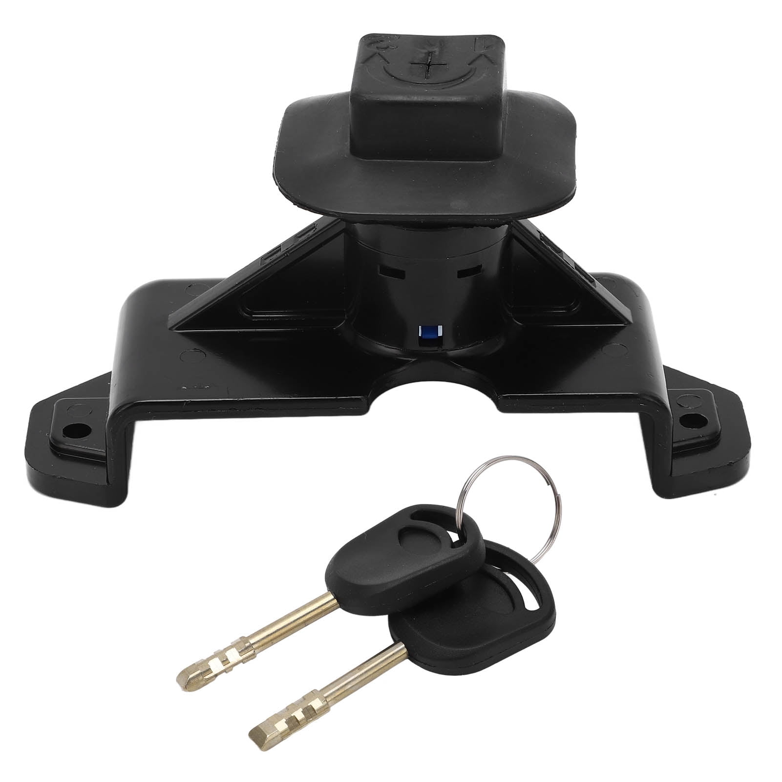 Engine Hood Latch Lock With Keys C A D Ab Black Rust Proof