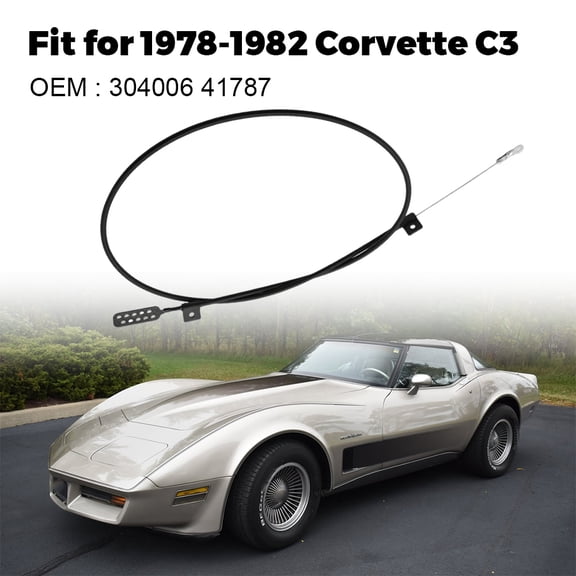 Engine Hood Release Lateral Cable Latch For 1978-1982 Corvette C3 304006 41787