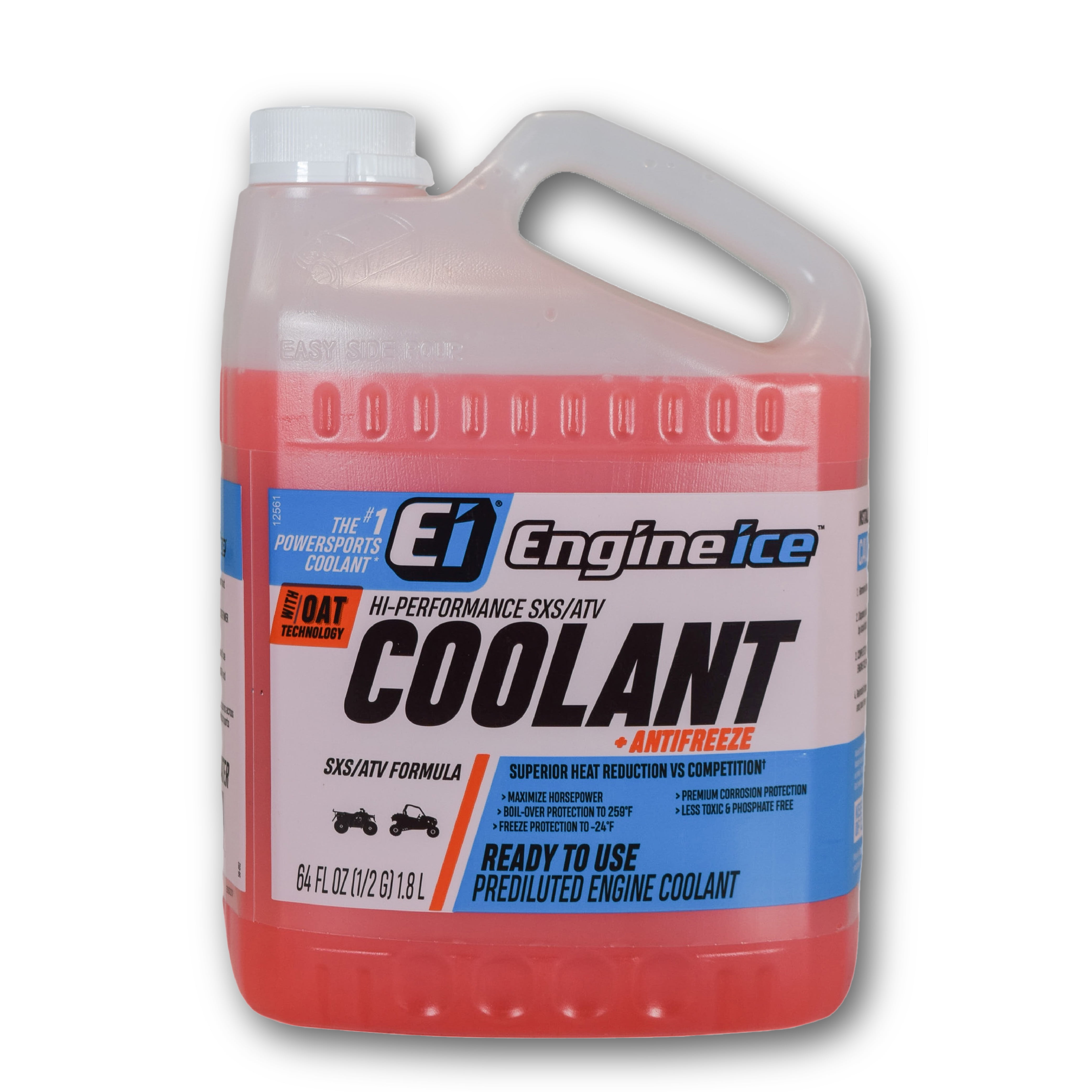 Engine Ice Hi-Performance SXS/ATV Coolant + Antifreeze 1/2 Gallon