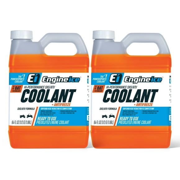 Engine Ice Hi-Performance SXS/ATV Coolant and Antifreeze, 2 Pack
