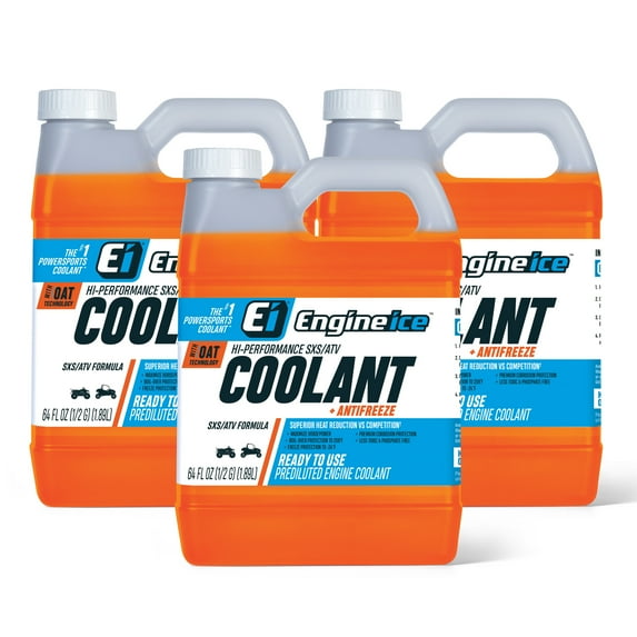 Engine Ice Hi-Performance SXS/ATV Coolant and Antifreeze, 3 Pack