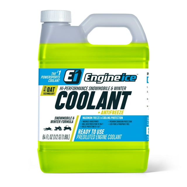 Engine Ice HiPerformance Snowmobile and Winter Formula Coolant and