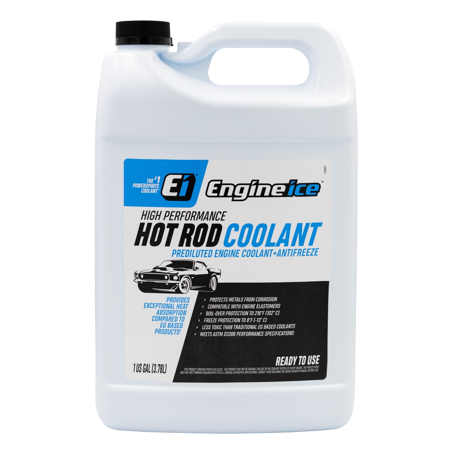 Engine Ice Hot Rod Coolant and Antifreeze - 1 Gallon