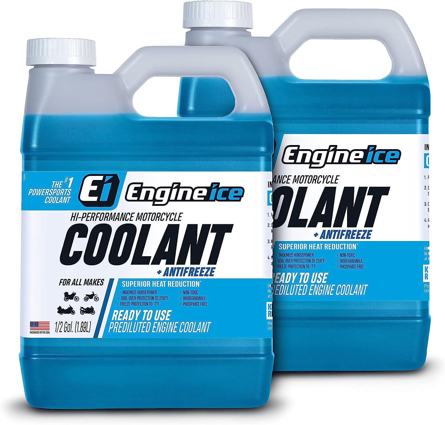 Engine Ice TYDS008-02 High Performance Coolant, 0.5 Gallon, 2 Pack