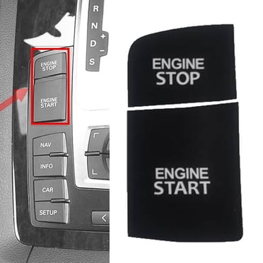 Engine Start Stop Switch Push Button Cover For BMW F20 F23 F30 F32 F10 F12 F4 Red Engine On Off Relay Cap Car Accessories