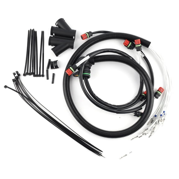 Engine Injector Wire Harness Kit for Volvo Truck FMFH D13 Copper Core, Superior Durability Match for Vehicle