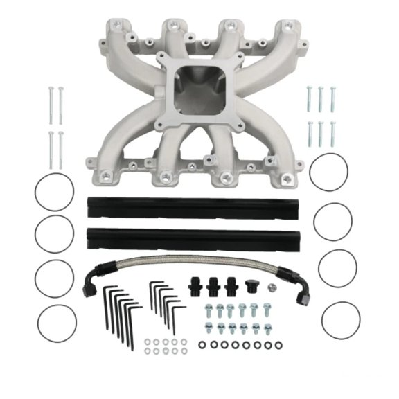 Engine Intake Manifold Kit Gen III / IV LS1 LS2 LS6 Fits For Chevrolet Cadillac 5.7L 6.0L 1997-2009