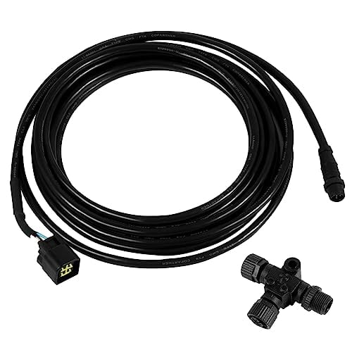 Engine Interface Cable Compatible with Yamaha Outboard Engine 3004.6865 2006-2023, Interface Cable Connects with T Connector to NMEA 2000 Network Replace # 000-0120-37 (15 ft/4.5m)