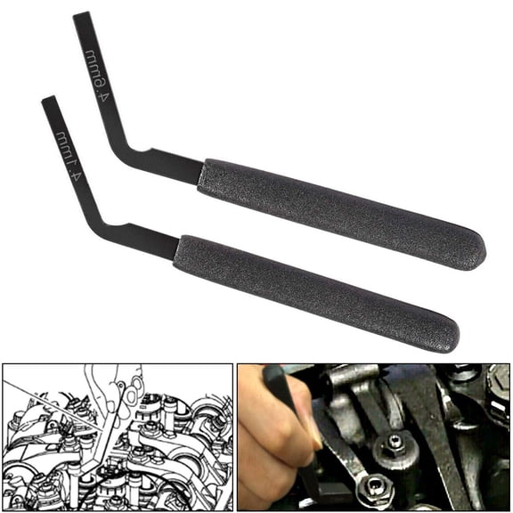 Engine Jake Brake Adjustment Tool Feeler Gauge 4.6mm + 4.1mm for Detroit Diesel