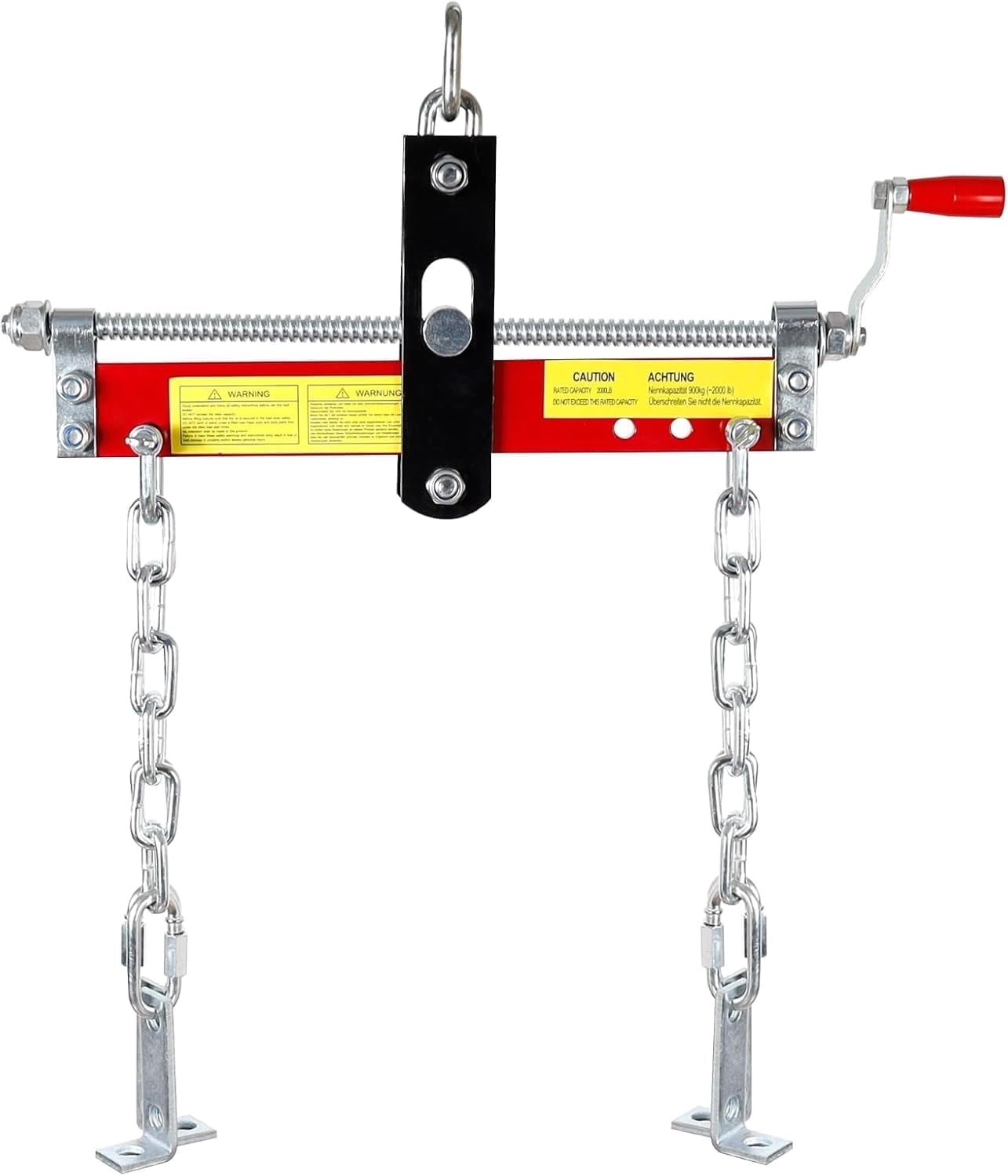Engine Leveler 1 Ton/2209 LBS Heavy Duty Alloy Steel Engine Hoist Shop ...