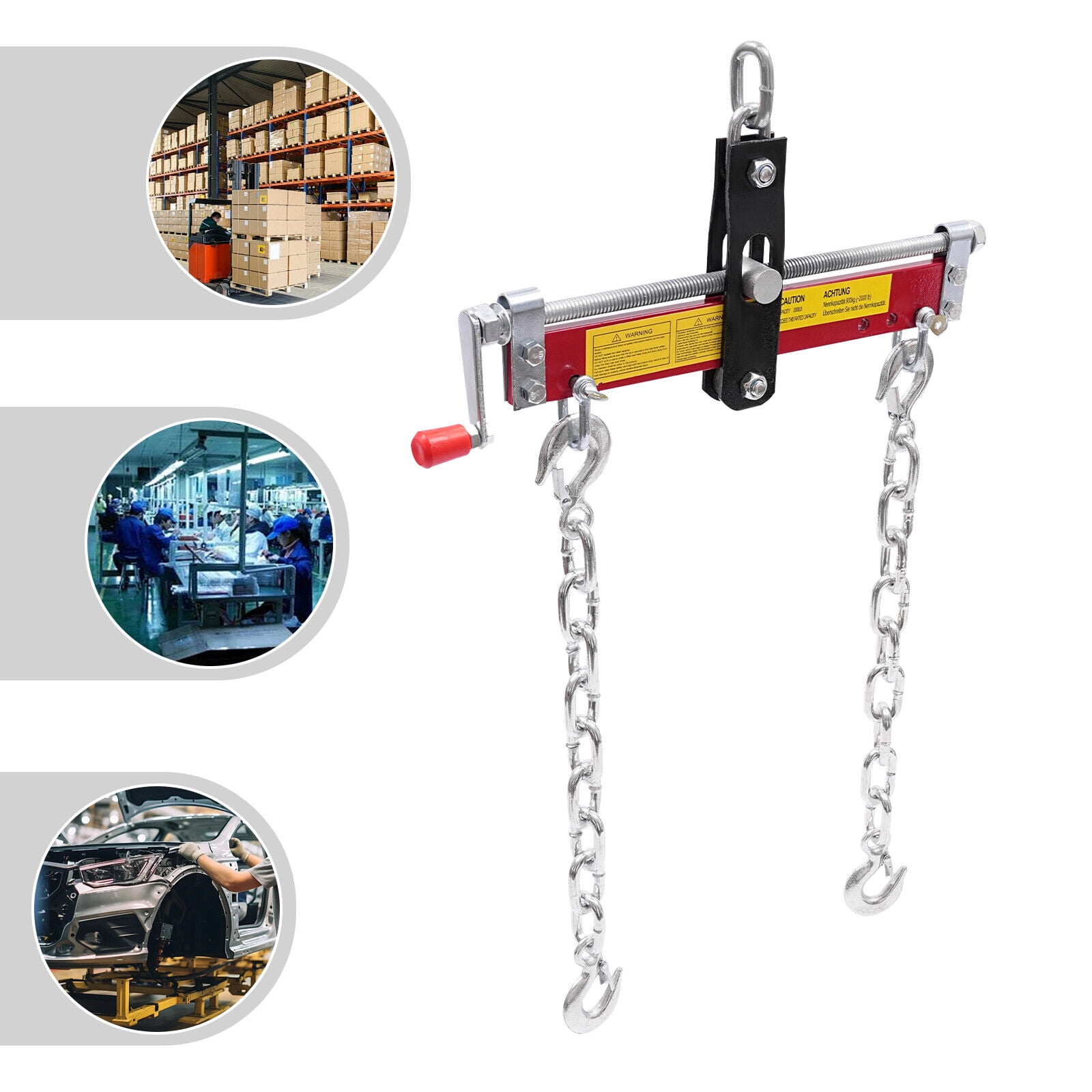 Engine Load Leveler,engine Hoist Shop Crane Accessory With Adjustable ...